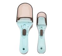Qudinip Mask Measuring Spoon Set with Adjustable Design for DIY Mask Making, 2 Pcs, Durable ABS Material
