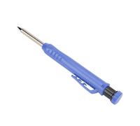 Qudinip Mechanical Carpenter Pencil with Sharpener Durable Design for Woodworking and Metal Marking Ideal and DIYers (Blue)