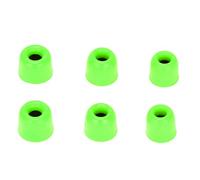 Qudinip Memory Foam Replacement Eartips 6pcs Noise-Isolating Earplugs for 4.3mm-6.0mm Earphones Exercise Use (Green)