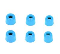 Qudinip Memory Foam Replacement Eartips 6pcs Noise-Isolating Earplugs for 4.3mm-6.0mm Earphones Exercise Use (Blue)