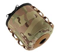 Qudinip Mini Gas Tank, Universal Size Protective Cover with Side Webbing Design for Outdoor Camping, Storage Bag for Gas Cylinder and Water Bottle (Large Flat Can)