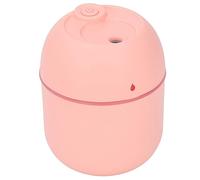 Qudinip Mini Humidifier Efficient Compact USB Plug in with Night Light for Bedroom Office Car Pink