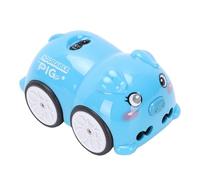 Qudinip Mini RC Drift Car, Interactive Sensing Remote Control Toy with 4 Modes Follow Escape Line Tracking Auto Demo, for Kids Play with Sound Effects and Music (Sky Blue)