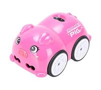 Qudinip Mini RC Drift Car, Interactive Sensing Remote Control Toy with 4 Modes Follow Escape Line Tracking Auto Demo, for Kids Play with Sound Effects and Music (Pink)