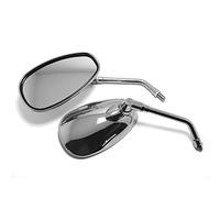 Qudinip Motorcycle Rear View Mirror Electroplated Stylish Design Clear