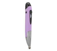 Qudinip Mouse Pen 2.4G Wireless ABS Handwriting Device for Tablets and PCs, Compatible with Xp/7/8/10, Rechargeable, Ergonomic Design (Purple)