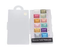 Qudinip Nail Watercolor Paint Set with 12 Colors for DIY Manicure and Nail Art, Safe Non-