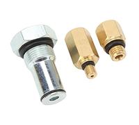 Qudinip Oil Rail Adapters High Pressure Testing Tool Kit for E-350 E-450 Excursion 6.0L V8 2004-2010 Brass Steel