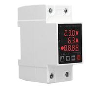 Qudinip Over Under Voltage Protector Adjustable Current Limit Self Resetting Device for Home Appliances AC220V 63A
