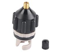 Qudinip Paddle Board Pump Adapter Leakproof Easy Inflate Air Pump for Paddle Boards Assault Boats Rubber Boats Portable Nylon 1 Pack (Black)