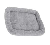 Qudinip Pet Kennel Pad Breathable Soft Dog Bed with Non-Slip Bottom Calming Design for Indoor Outdoor Use in Lamb Wool, 1 Pack (S)