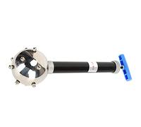 Qudinip Physics Experiment Ball - Hollow Metal Liquid Pressure Demonstration Tool for Physics Class, 31.5 X 8.3cm