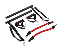 Qudinip Portable Pilates Bar Kit with Adjustable Resistance Bands for Home Workouts, Versatile Fitness Equipment for Yoga Enthusiasts, 93cm Length (2 Webbing Tube)