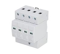 Qudinip Protective Device High Capacity 100KA Voltage Protection for Home Electrical Systems White (4P 385V)