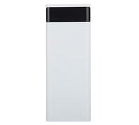 Qudinip Quick Charge Power Bank Case Kit Durable USB DIY Shell for Mobile Charging 8x18650 Batteries (White)
