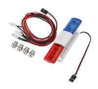 Qudinip RC Car LED Lights Bright Flashing Strobe for 1/10 and 1/8 Remote Control Vehicles White Light Durable Design (oblate)