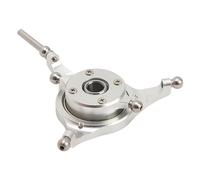 Qudinip RC Swashplate Durable Replacement Parts for FW450 V3 RC Helicopter, Stainless Steel Construction, Stable Flight Experience, 1 Unit