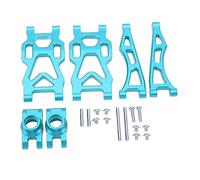 Qudinip RC Swing Arm Kit for SCY 16101PRO 16102 1/16 Enhanced Performance Aluminum Alloy (Blue)