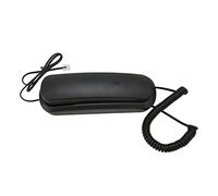 Qudinip Retro Wall Telephone Old Style Mute Corded Phone for Home Office School ABS Material Clear Sound Quality