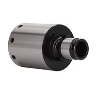 Qudinip Round Die Tapping Chuck Carbon Steel Strong Oxidation Resistance Precision Tool for Tapping Machine Drilling Milling 31mm OD 1 Unit (Coarse Thread)