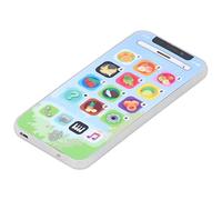 Qudinip Russian Phone Toy for Children 18M+ Educational Learning Rechargeable Simulation Toy Bright Colors and Fun 12.5 X 6 X 0.8cm (russian blue)