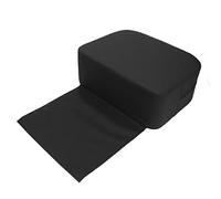 Qudinip Salon Booster Seat Cushion, PU Leather Foldable Hair Cutting Spa Equipment for Kids, with High Density Soft Foam for Barber Stores Beauty Salons