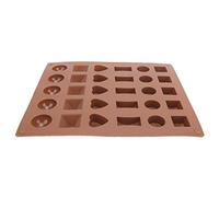 Qudinip Silicone Chocolate Molds for Making Candy and Cake in Geometric Shapes, 100% Food-Grade Silicone, Non-Stick and Easy to Clean, Perfect for Baking Parties ((Geometric Shape))