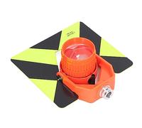 Qudinip Single Tilt Prism Durable Optical Glass Tool for Accurate Surveying in Highways and Tunnels 64mm