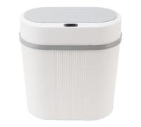 Qudinip Smart Trash Can, 12L Automatic Motion Sensor Garbage Bin, Battery Powered Trash Can with Lid for Kitchen Bathroom Bedroom Office