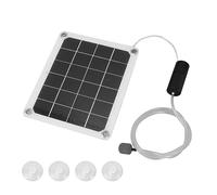 Qudinip Solar Pond Aerator 20W Efficient Air Pump for Aquariums Ponds and Hydroponics