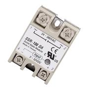 Qudinip Solid State Relay Low Noise Module for Power Control Applications Compact Size Easy Installation Plastic 1x (SSR-100DA)