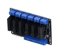 Qudinip Solid State Relay Module, 6 Channel High Voltage DC Control with, for Electrical Equipment 5V 12V 24V 3-24V (24V)