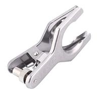 Qudinip Stainless Steel Laboratory Clamp Pinch Clip for Experiments, Durable and Anti- Tool, Strong Clamping Force for Clinics and Hospitals (35#)