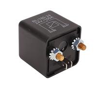 Qudinip Starter Relay Charge Relay Switch for Efficient Vehicle Performance Durable ABS Copper 100A 12VDC for Cars Motorcycles GPS (24V)
