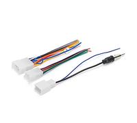 Qudinip Stereo Radio Wiring Harness Antenna Adapter Kit Compact Durable for Celica 1987-2005 Copper 2 Units