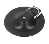 Qudinip Surfboard Camera Mount Base, PVC D Ring Fixed Bracket Holder Stand with Stable Mounting for Surfboard Kayak Boat Deck Water Sports (Black)