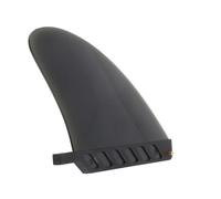 Qudinip Surfboard Fin PVC Longboard Replacement Durable Fin for Surfing Paddle Board 14 X 18.5cm Light Weight (Black)