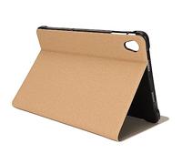 Qudinip Tablet Case High Protection Slim Faux Leather Stand Cover for M40 P30HD Perfect for Online Classes (Gold)