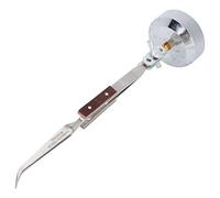 Qudinip Third Hand Stand with Tweezer for Jewelry Welding, Stable and Convenient 360 Degree Rotation, Perfect for Hobbyists, 1Pc in 45# Steel (Curved Mouth)