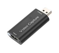 Qudinip to USB Video Card Compact and Portable for Game Streaming and Live Entertainment 1080P 15m