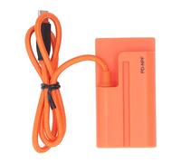 Qudinip Type C to NP F550 Dummy Battery Power Adapter, High Efficiency for Camera Monitors and LED Lights, ABS Material, 1 Unit