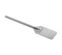 Qudinip Ultra Long Kitchen Mixing Spatula, Stainless Steel Long Handle Cooking Spatula with Ergonomic Handle, for Baking Stirring Mixing in Deep Containers (61CM)
