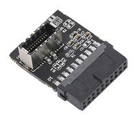 Qudinip USB 3.0 - Type-E Socket Compact Adapter for Motherboard Header Conversion to USB 3.1 Efficiently