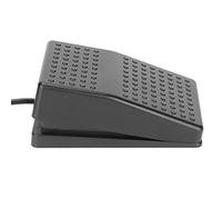 Qudinip USB Foot Switch Pedal, Programmable Keyboard Mouse Game Action Single Foot Switch with USB A Interface, for Gaming Push to Talk Transcription Factory Testing