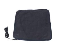 Qudinip USB Heated Pad Adjustable Temperature 3 Gears for Warmth in Shoulder Neck Leg Waist 31 X 25.5cm Polyester (Dark Gray)