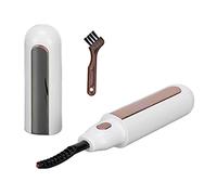 Qudinip USB Rechargeable Electric Eyelash Curler for Long Lasting Curls and Easy Styling At Home or On the Go (White)