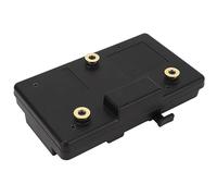 Qudinip V Mount Battery Adapter Plate V Lock for Bauer Converter Suitable for Cameras and Lights Black ABS 1 Unit