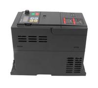 Qudinip Variable Frequency Drive 3 Phase, Reliable Motor Inverter with Quick Cooling for Industrial Applications, ABS Material, 340-440V Input, 0-440V Output (2.2kw)
