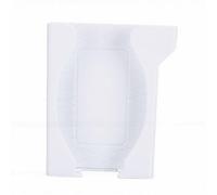 Qudinip Wall Phone Holder Adjustable Rugged Secure Mount for Carts Boats Home 9.5x3.5x11cm Lightweight Portable (White)