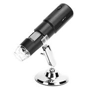 Qudinip WiFi Wireless Microscope Portable 1000X Zoom Magnification for Students Teaching Research Durable 8 LED Adjustable Light